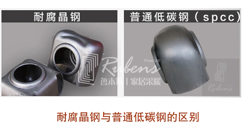 魯本斯耐腐晶鋼，鋼制暖氣片